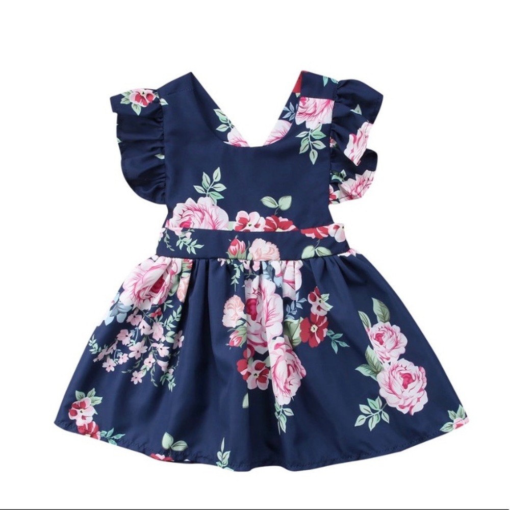 ‼️Clearance SALE‼️Pretty Blue Floral Dress